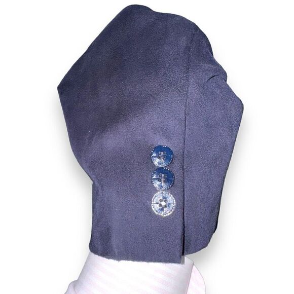 Circle S Navy Sueded Western Cowboy Sportcoat 42R - Picture 6 of 11